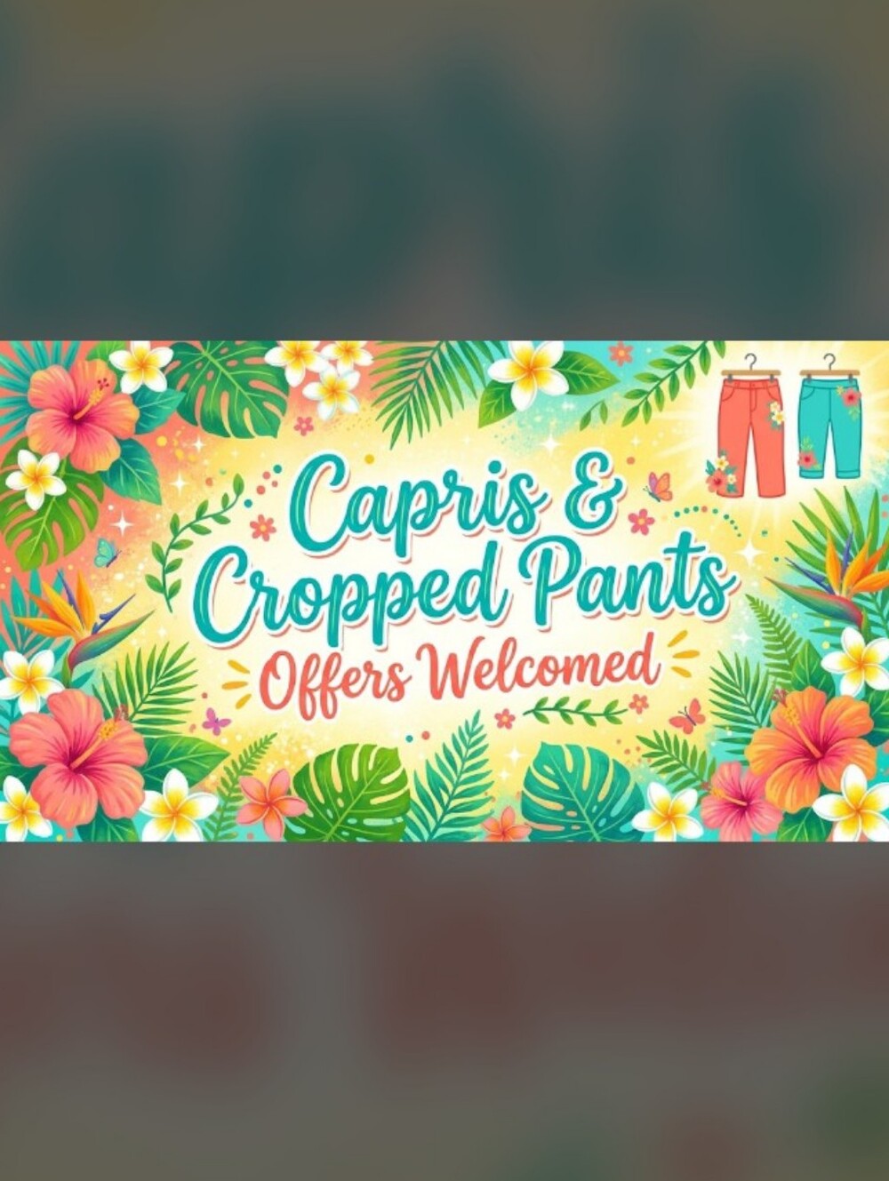 CAPRI STYLE & CROPPED PANTS
